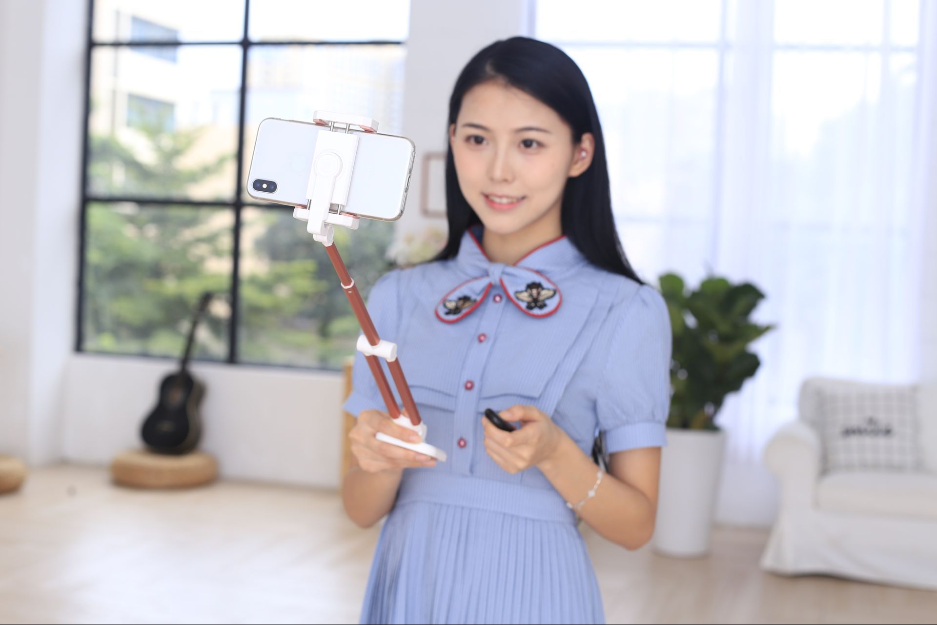 Perche selfie en Acier inoxydable - Ref 3386980 Image 23