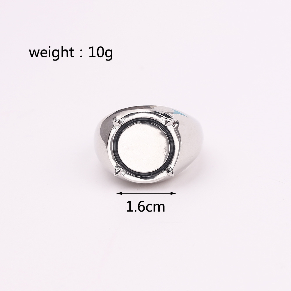Nior Black Ladybug Cat Ring