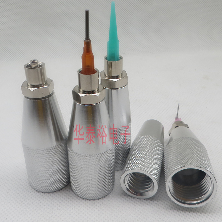 硅胶水玻璃胶水金属转接头M15M21点胶针筒转换头转针头 点胶配件