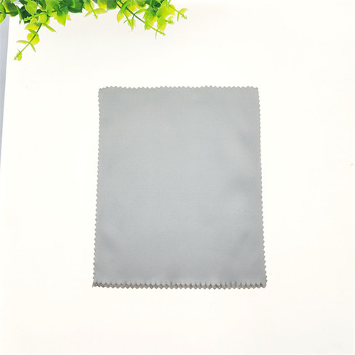 Lens display jewelry silver wiping cloth student children's reading glasses glasses cloth black and white gray polyester custom logo