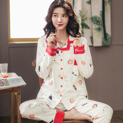 月子服夏季产后喂奶孕妇睡衣纯棉产妇哺乳薄款怀孕期春秋全棉吸汗