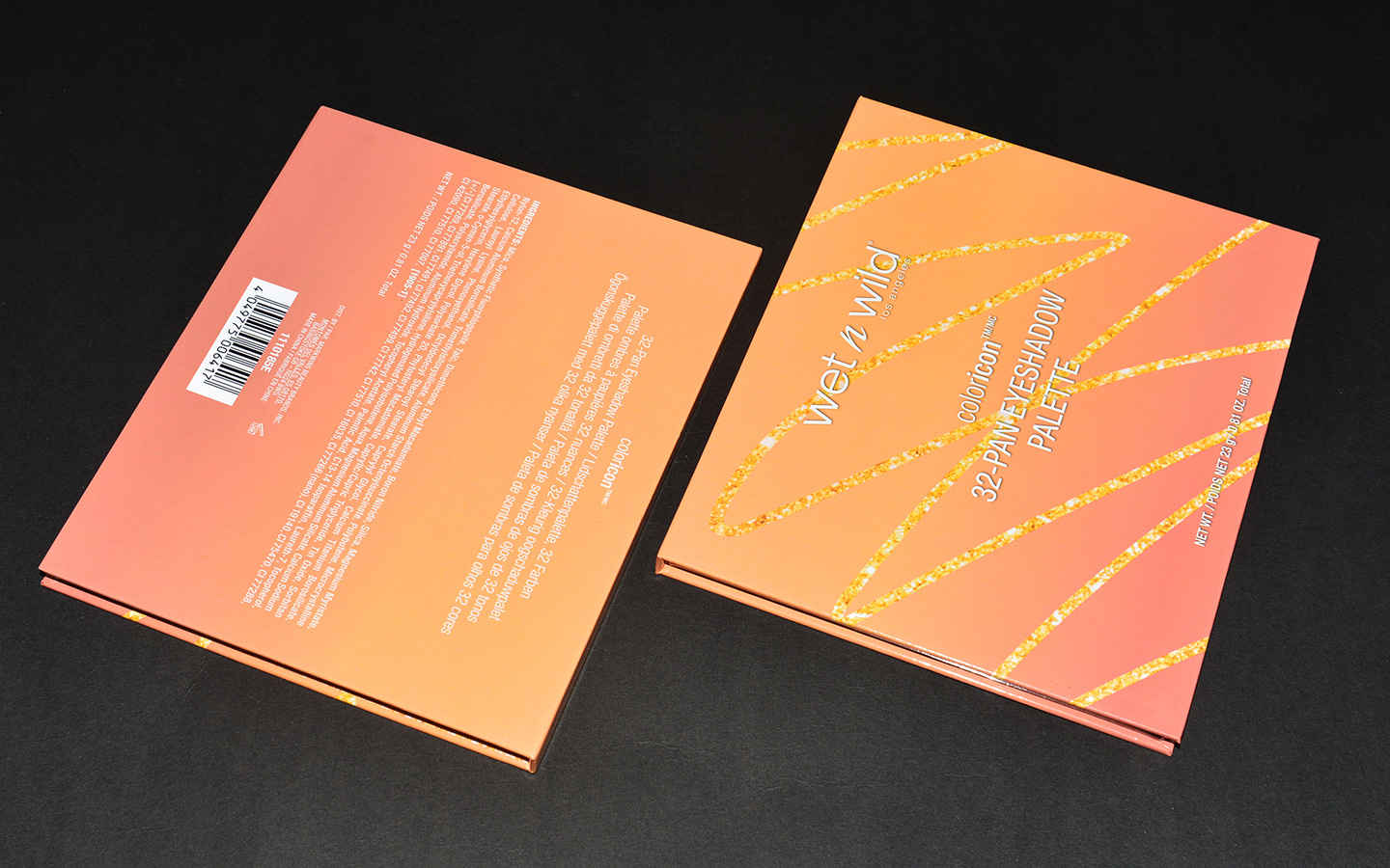 高档化妆品眼影盒包装眼线腮红唇彩眼影美甲翻盖手工包装盒子.J