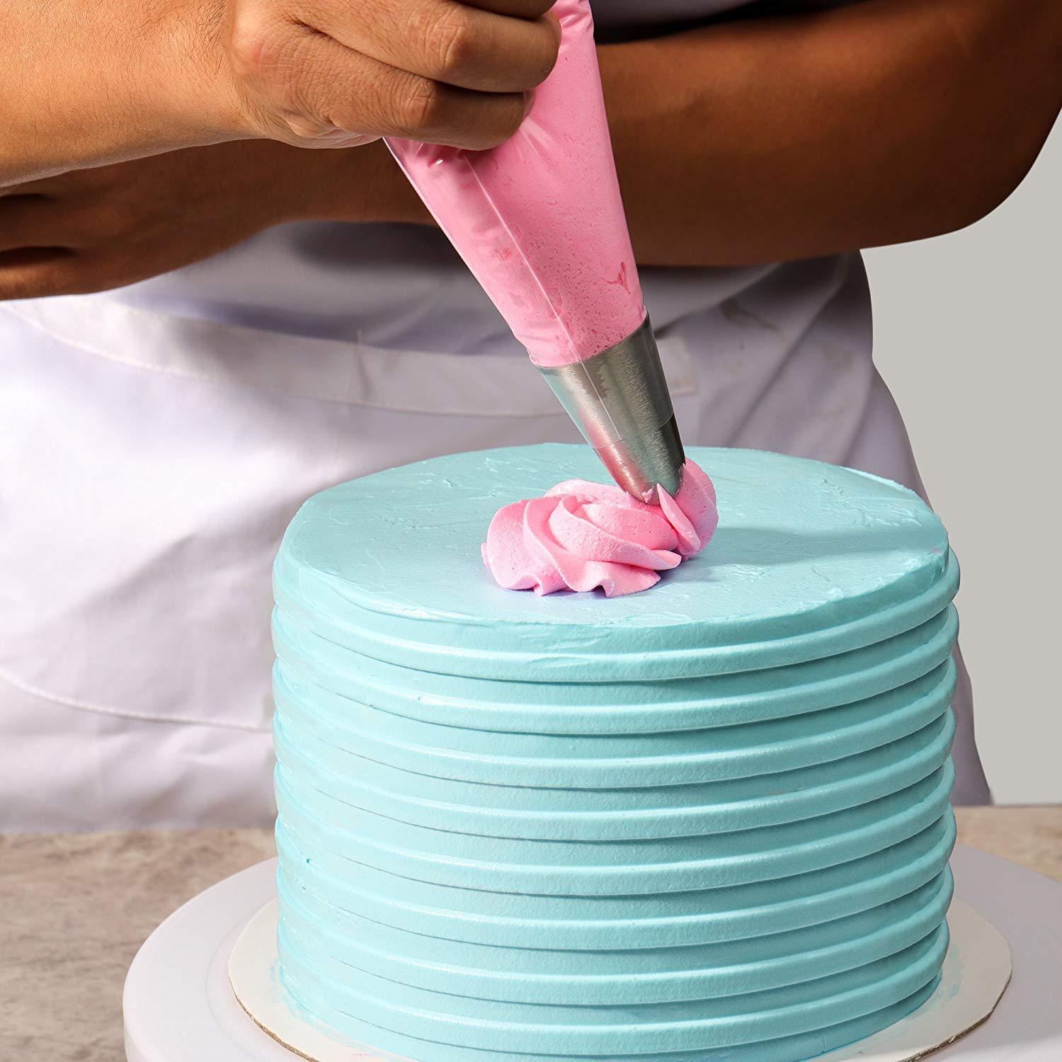 Amazon 14-piece pastelería boquilla traje herramienta de decoración de pasteles