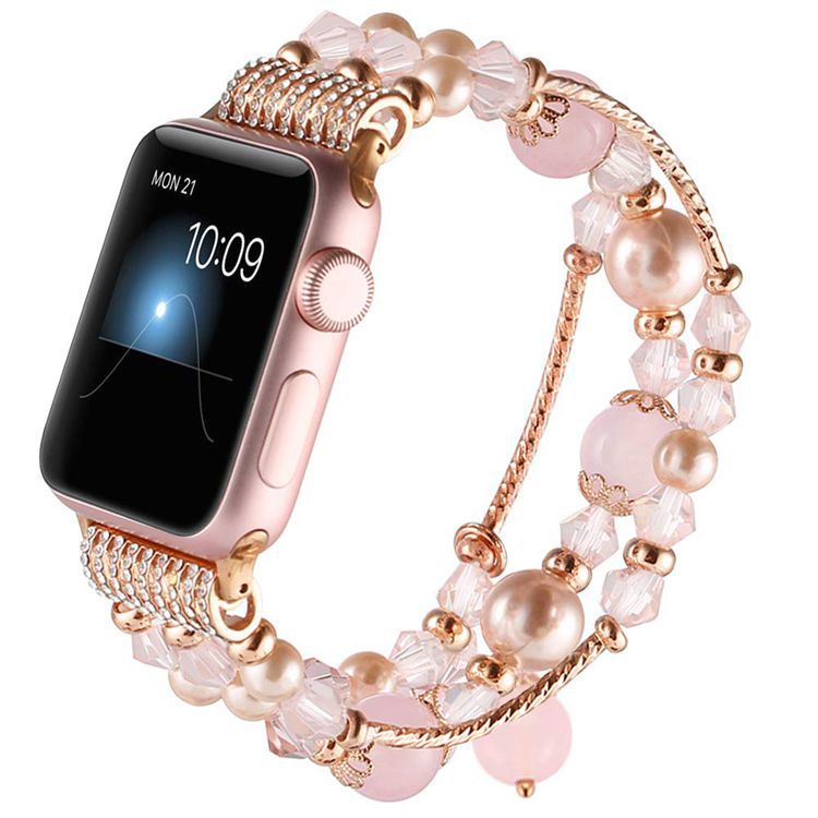 Jewelry Chain Watch Strap, iWatch Smart Watch Replacement Watch Strap, Watch Jewelry Crystal Watch Strap