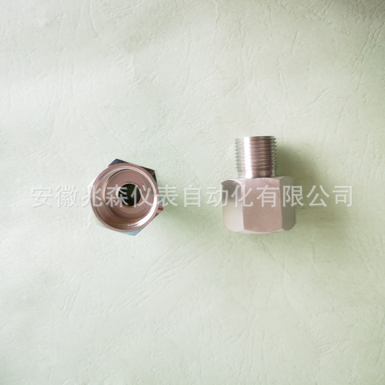 不锈钢变径接头3分转4分 G1/2内丝转G3/8外丝 g1/2内-g3/8外