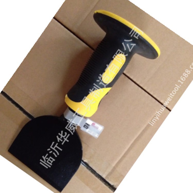 双色柄胶套大扁铲22x100 25x100石工凿起钉器撬棒厂家临沂铲