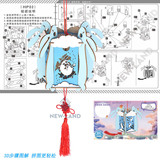 Фонарь, лампа, деревянная головоломка, игрушка для школьников, конструктор, белый кролик, 3D, DIY