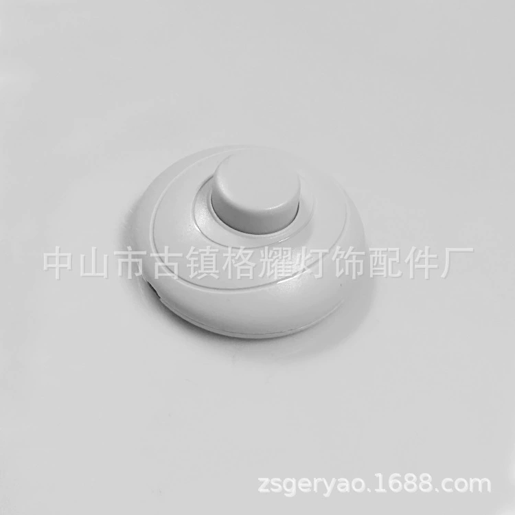 PC экологически чистый огнестойкий материал 8S 317 белый педальный переключатель кнопка переключатель онлайн отель торшот