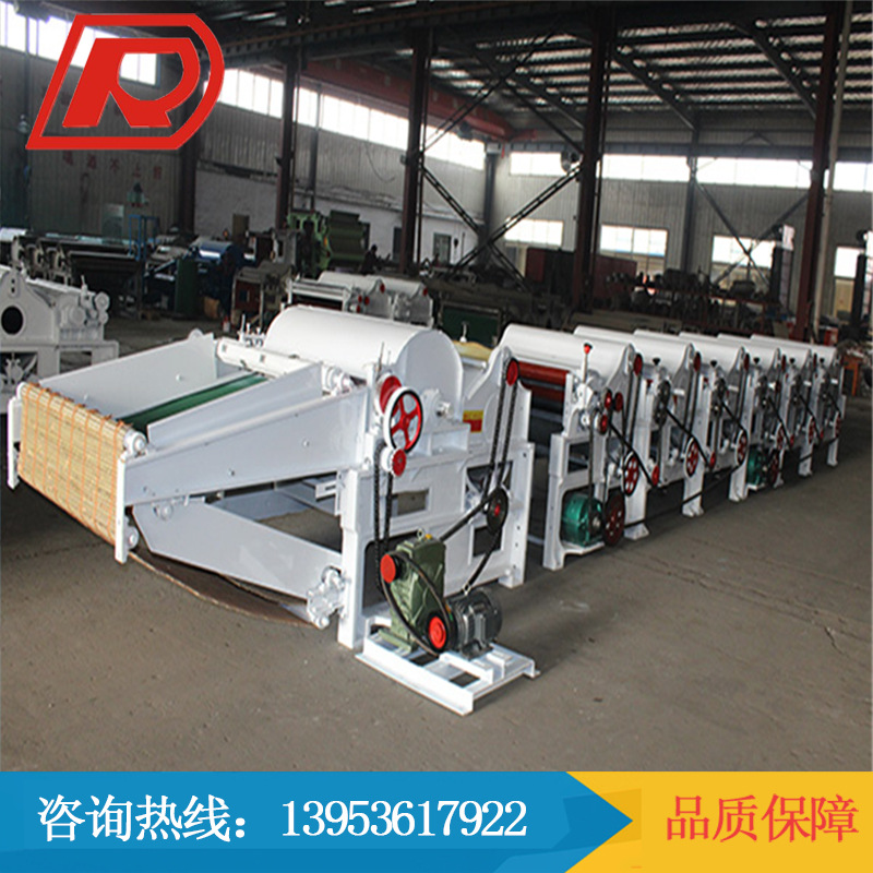 纺织废料无纺布开松清弹一体机 棉花开花机清弹机设备批发