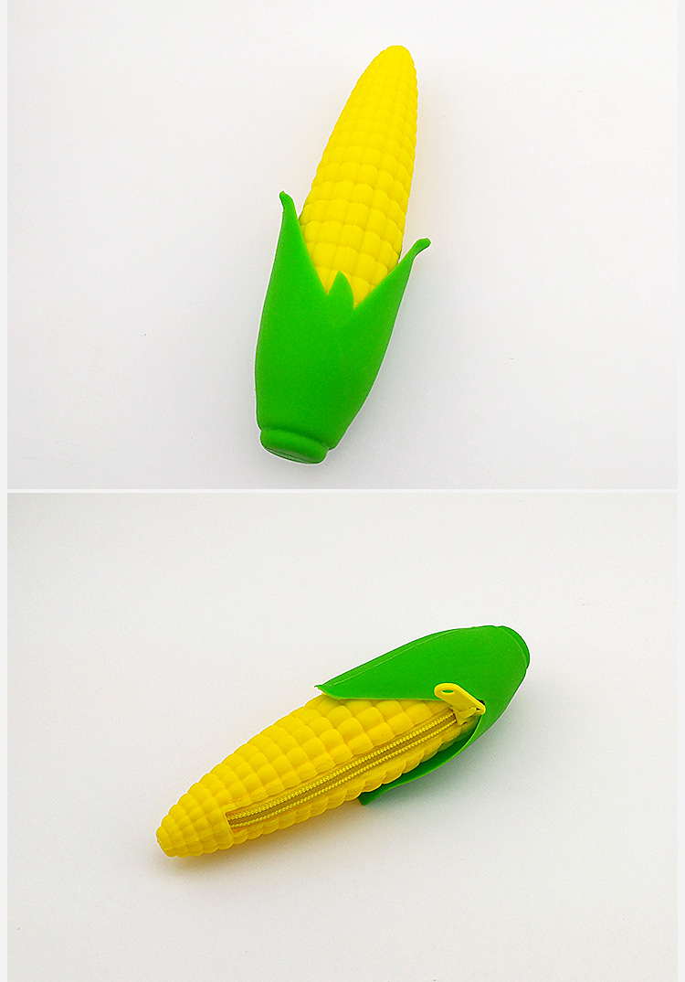 硅胶玉米拉链包