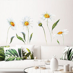 外貿熱款水彩畫白色花朵 臥室客廳玄關宿舍教室牆面裝飾  FX64042