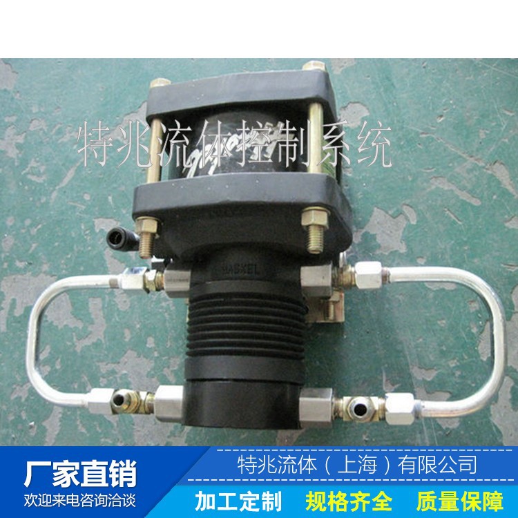 Haskel气动气体增压泵 多介质泵体 2级气体增压泵氮气AGD-30