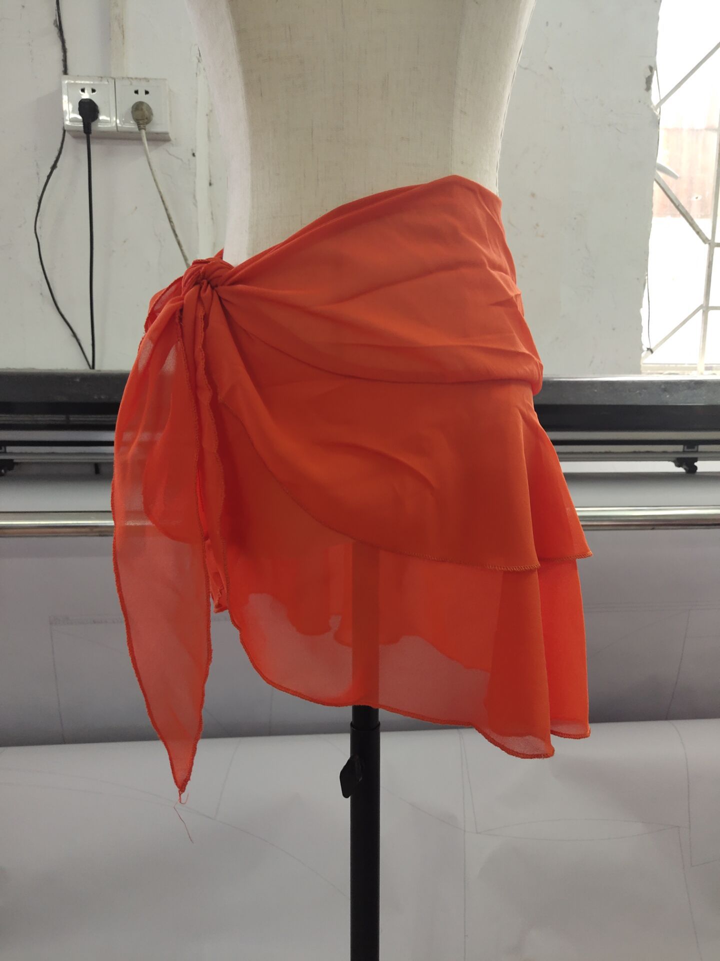 Jupe en Mousseline de soie - Ref 3441646 Image 22