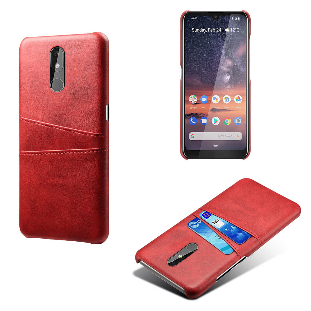 适用诺基亚3.2皮套Nokia3.2手机壳  插卡小牛纹手机皮套贴皮壳