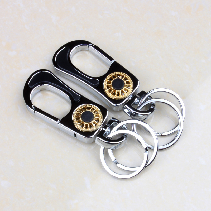 金属钥匙扣 腰挂汽车钥匙链圈挂件 定制 创意礼品