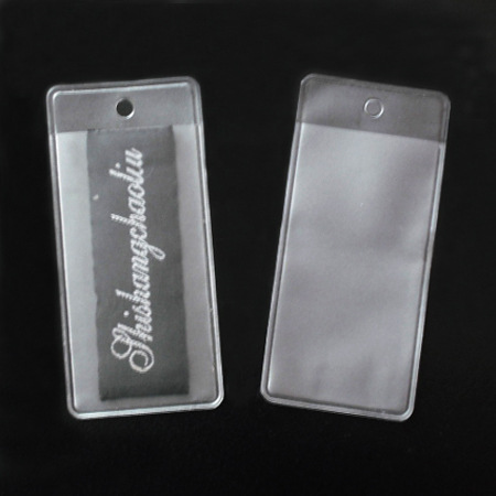 东莞热压立体透明环保服装EVA袋 拉链袋 软胶袋 幻彩TPU袋 透明袋