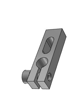 支柱固定夹腰形孔型KMCUMMCUAMCUSMCU感应开关固定夹U形槽固定夹