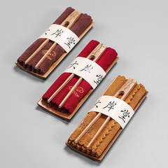 Factory wholesale tea towel tea clip three-piece set cotton thickened absorbent rag household kung fu tea set tea tray tea ceremony