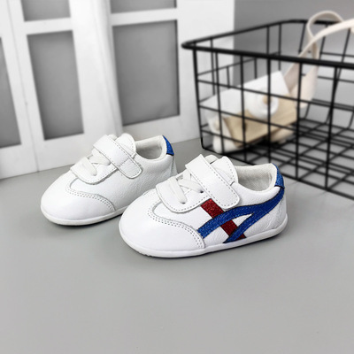 廠家直銷2020春秋新款真皮寶寶軟底防滑地板嬰幼兒童牛皮學步鞋