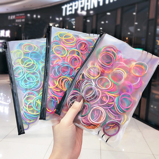 Baby's Small Head Rope Does Not Hurt Hair Accessories Children's Hair Tie Hair Ring Small Pull Elastic Rubber Band Baby Female Hair Rope