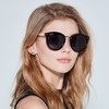 Metal retro face blush, glasses, sun protection cream, sunglasses, Korean style, internet celebrity, UF-protection