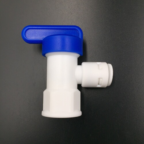 Water purifier pressure barrel 2-point ball valve switch valve Yixing new product quick connector pressure barrel switch