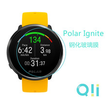 适用polar ignite钢化玻璃膜 博能ignite2智能手表屏幕高清保护膜