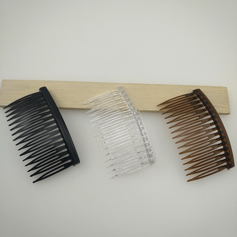 8.3cm-直条16齿塑料发梳插梳