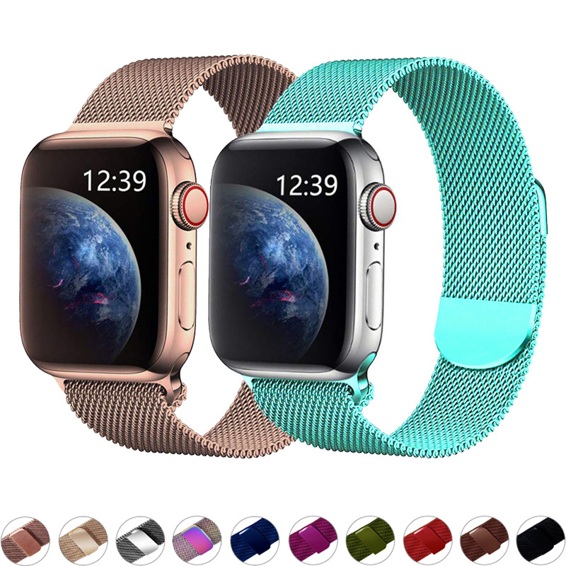 Suitable for Apple Watch strap stainless...