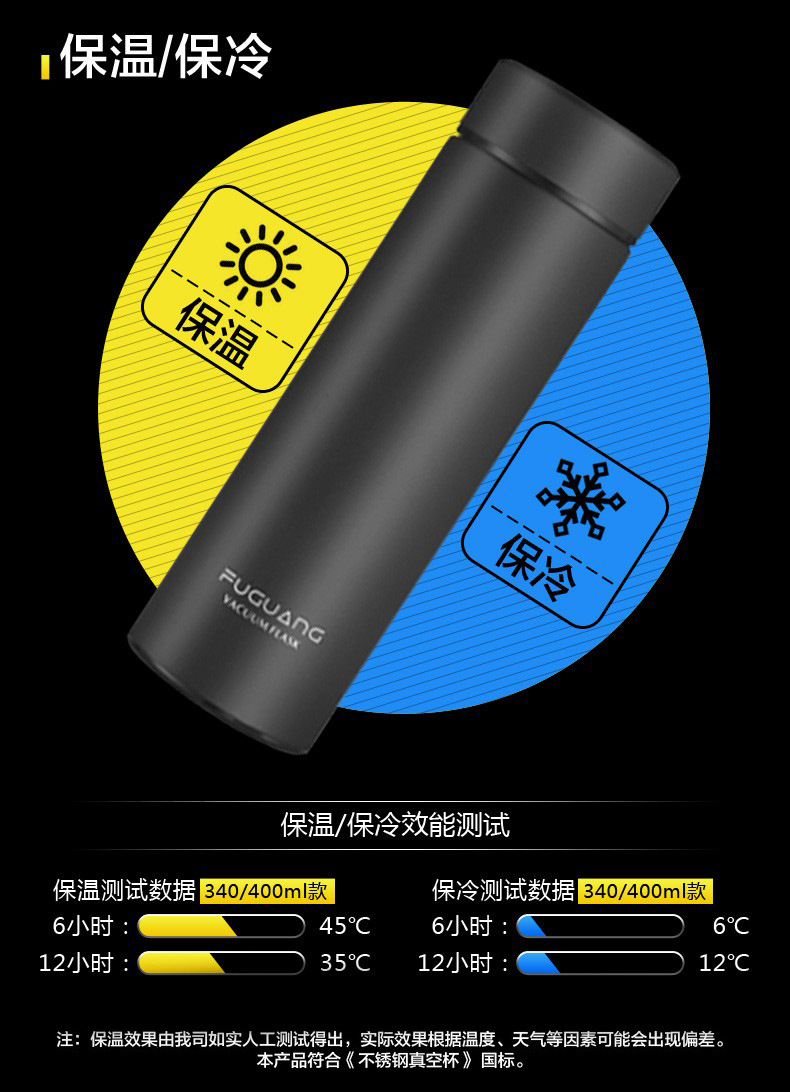 富光保温杯不锈钢杯商务办公便携简约水杯定制刻字logo茶杯子008-阿里巴巴