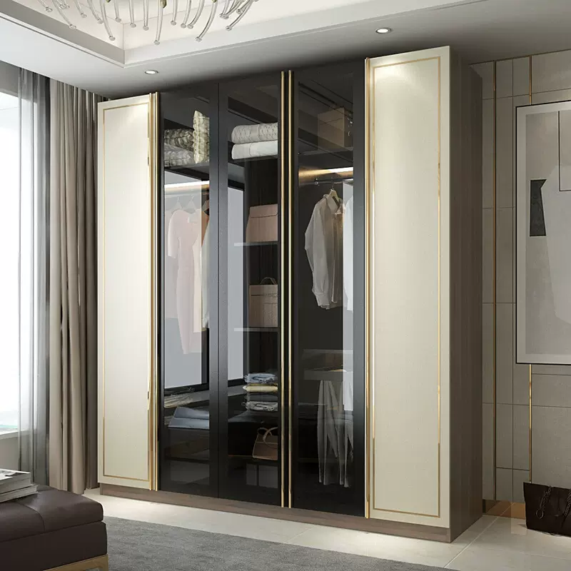 成都厂家直供全屋轻奢风格家具定制整体衣柜加工全屋整体家具定制