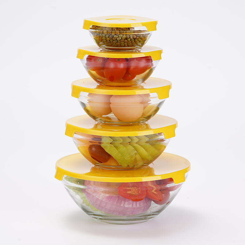 Source factory glass fresh-keeping bowl...