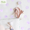 Funlife Wall stickers Wall decoration originality Watercolor circular bedroom Room background Wall Wallpaper PA120
