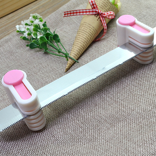 Factory supply cake slicer layering cutter bread divider cake knife slicing baking tools