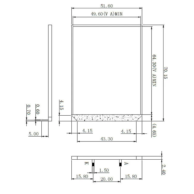 LCD display LCM display module COB LCD module shared massage chair handle controller LCD screen