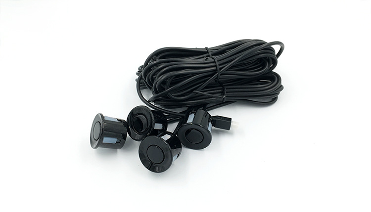 Whole Car Radar 8 Explores Crescent Voice Buzzer Front and Rear Integrated Parking Radar Led Small Crescent Reversing Radar