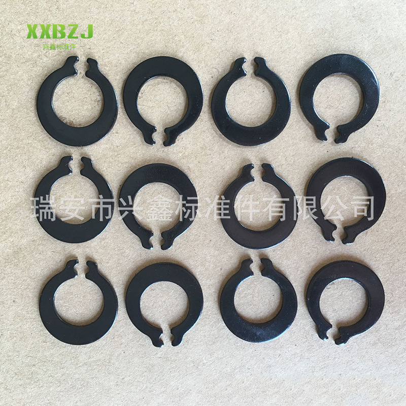 供应批发德标 日标 美标轴用挡圈锰钢 不锈钢紧固件连接件