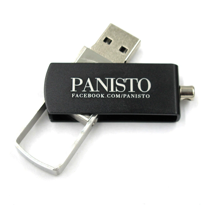 Металлический многоцветный USB-накопитель, оптовая продажа, индивидуальная настройка, 360 градусов, подарок на день рождения, деловая версия