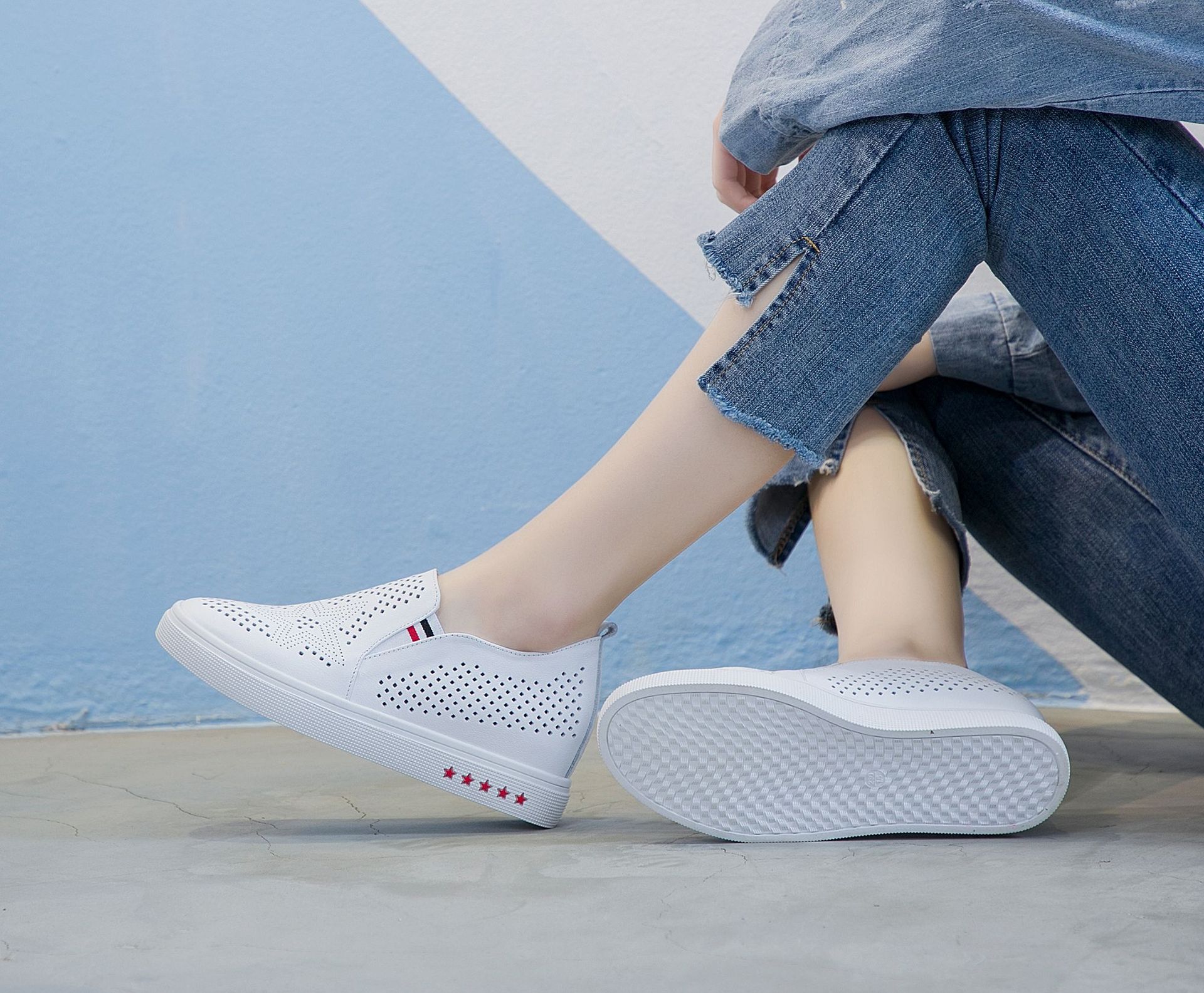 Chaussures été pour femme en Caoutchouc - Ref 3346579 Image 3