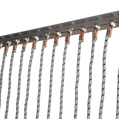 Dongguan factory Customized Anti-static door curtain Conductive properties Surface resistance is 10 The 3 power Fast delivery