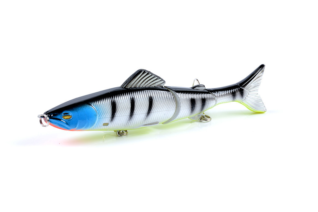 Multi Jointed Fishing Lures Hard Swibaits Fresh Water Bass Swimbait Tackle Gear