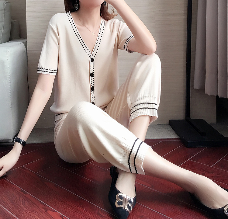 Costume femme en Tricot de soie glacée - Ref 3335051 Image 15