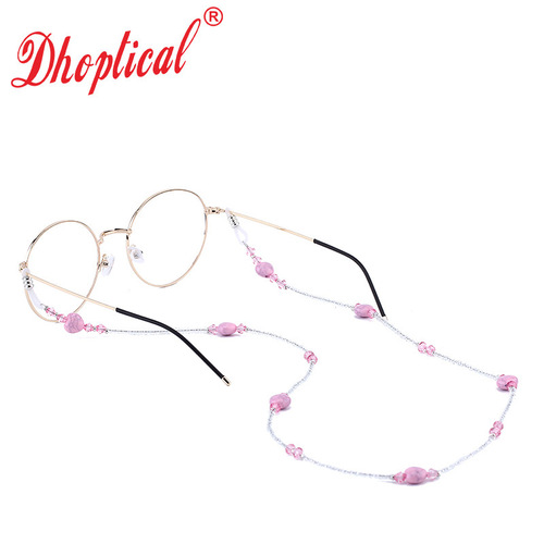 Heart-shaped glasses chain, Internet celebrity retro glasses lanyard, anti-slip chain European and American glasses strap B063