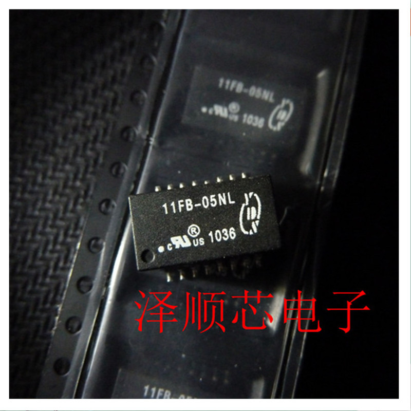 全新原装11FB-05NL SOP16封装 变压器 网络滤波器搭配 HR911105A