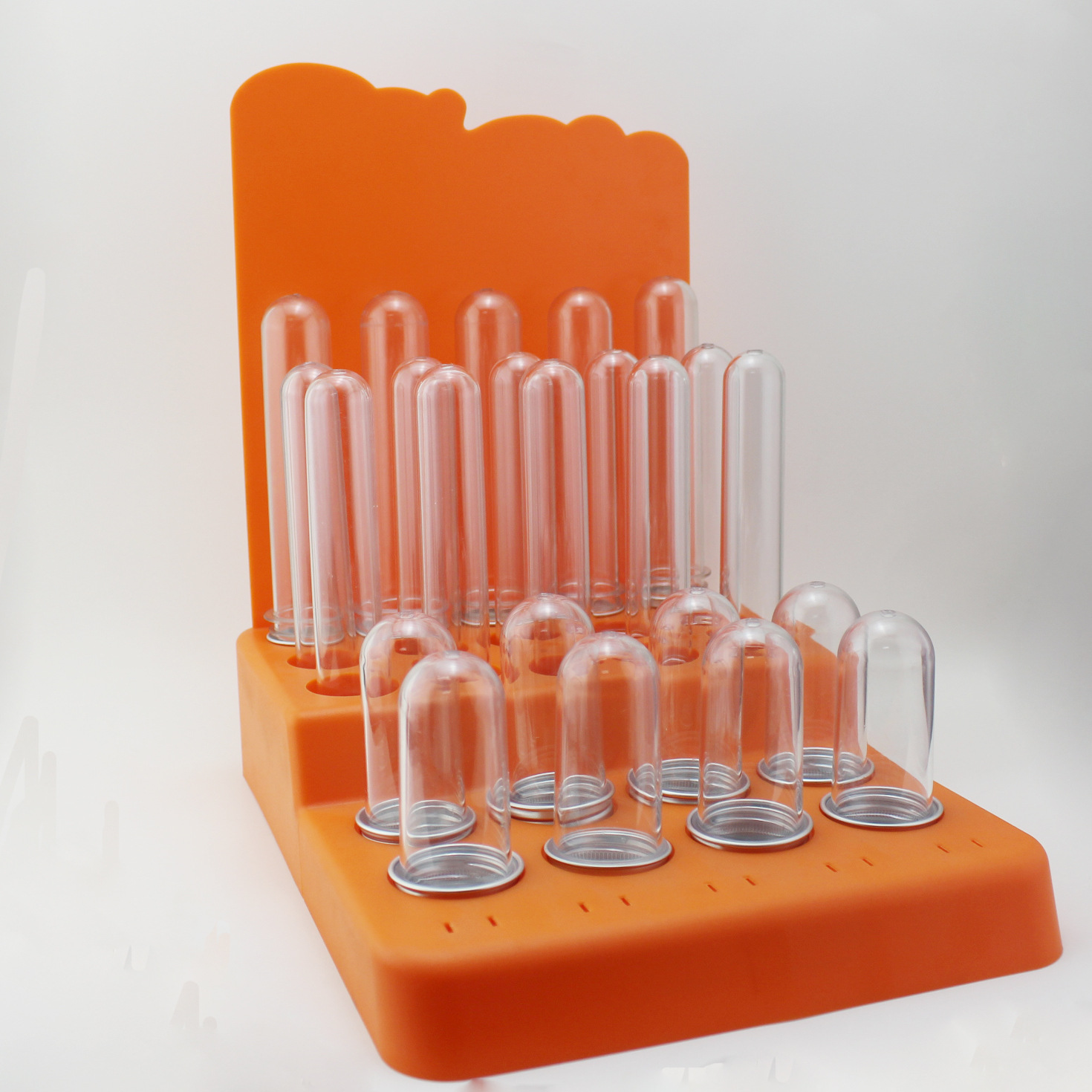 厂家生产销售数据线车载充电器包装展示架底座两层