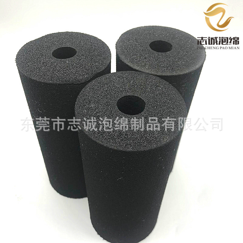 吸水双排滚轮挤水海棉 不锈钢拖把护手把套nbr泡绵配件直销