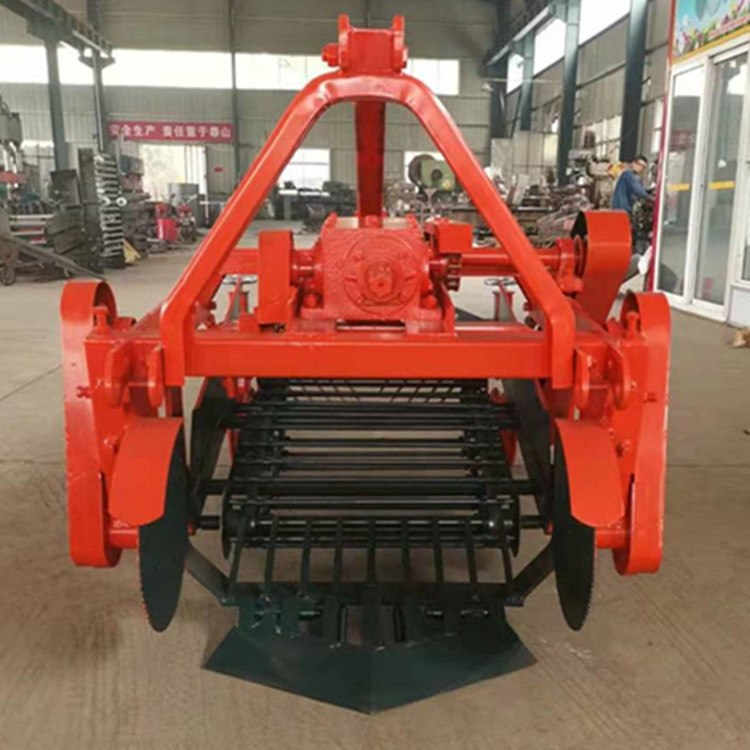 薯类收获机价格地瓜挖掘机四轮带动胡萝卜收获机芋头挖掘机杀秧机