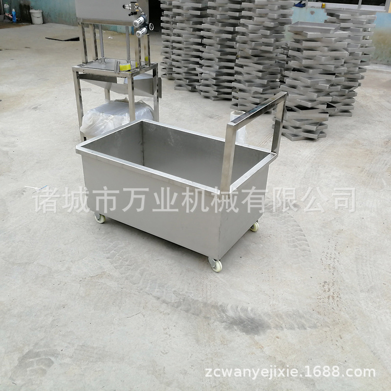 不锈钢小料车价格  304不锈钢小料车 滚揉机配套专用小料车