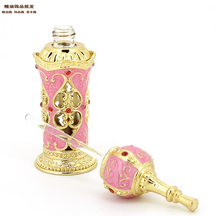 中国精油饰品网粉红瓶金色宫廷款精油瓶香水瓶1.jpg
