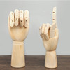 Hands model from natural wood, wooden wooden man, comics, 18cm